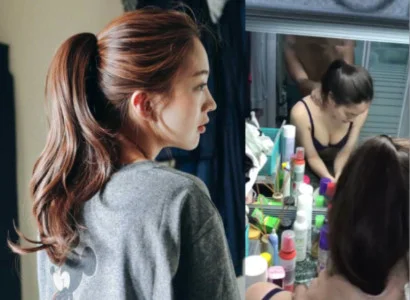 Chị chổng đít ra cho anh nhét